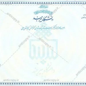 دانشنامه ضدجعل دانشگاه بیرجند